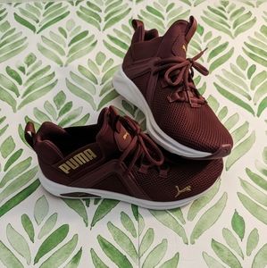 Puma Burgundy Softfoam Enzo 2 Women's Training Shoes